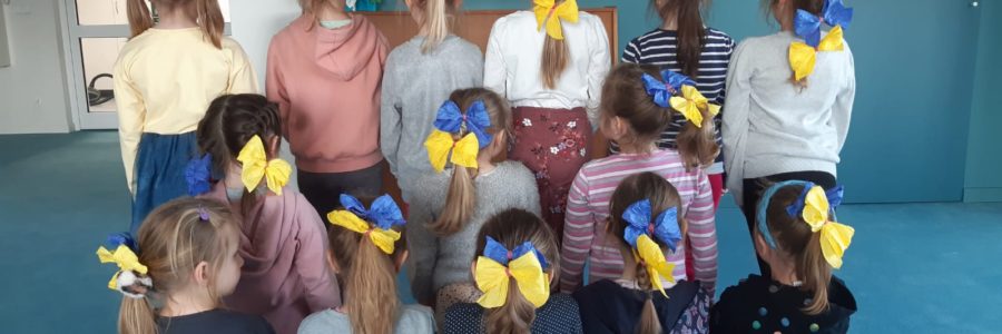Przedszkolaki Solidarni z Dziećmi z Ukrainy